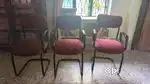 Office chair visitor metal