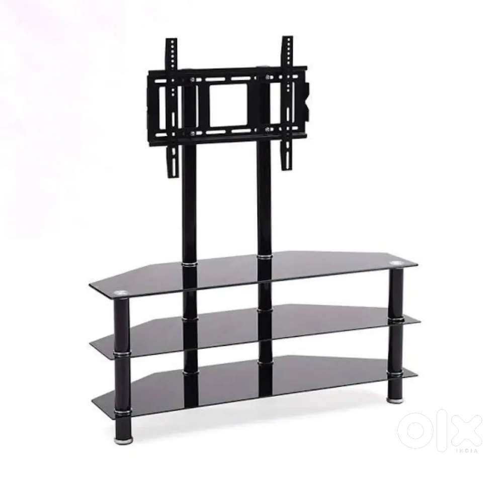 For Sale: Stylish Tempered Glass TV Stand