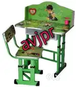 New cartoon print kids study table with adjustable hight option