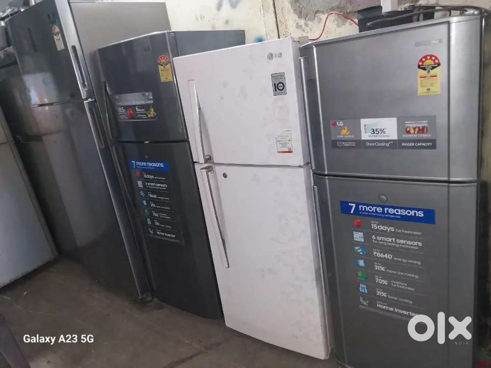 Lg sumsung double door 250 liters good condition best price available