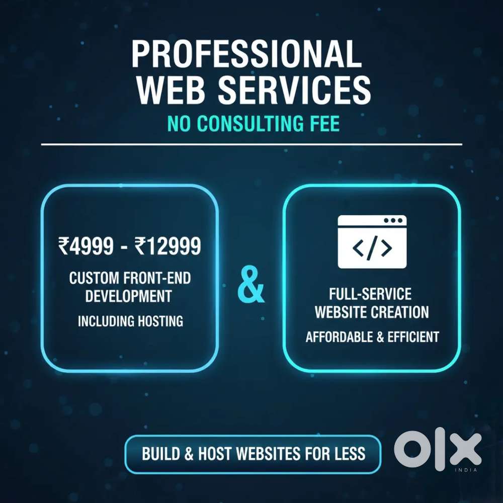 I'm offering Front end Web development and hosting services for cheap