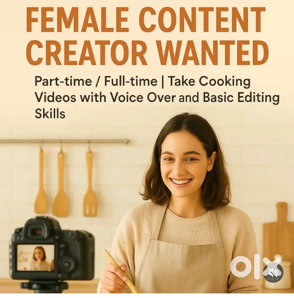 Female or male content creator/voice over artist/YouTuber required