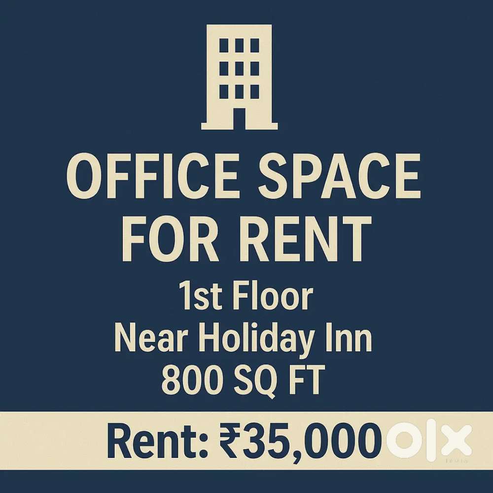 800sqft office space 1st floor near holiday inn