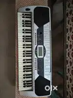 Keyboard and a guitar