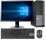 Dell computer set 8GB RAM 256 SSD good condition