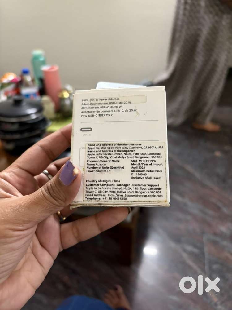 USB -C adapter 20w
