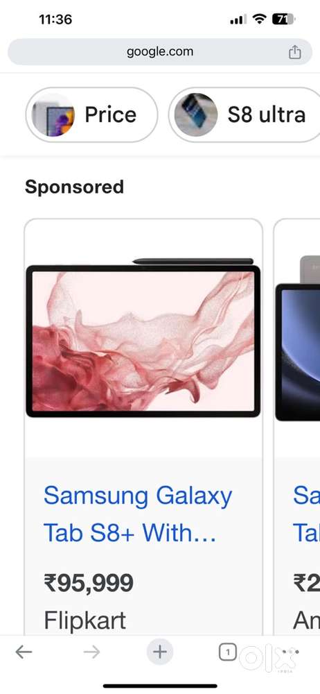 Samsung tab s8 plus 5g