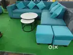 Sofa set with Marble Finishing Centre Table, Offer Price ₹28,500
