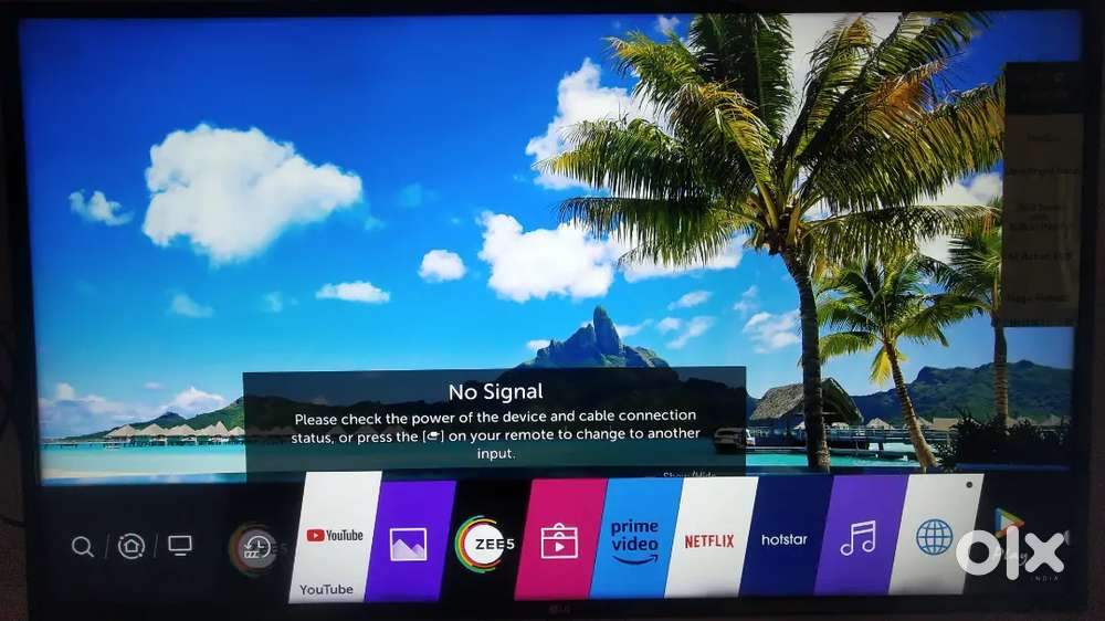 Lg 43 inch 4k web Os Tv