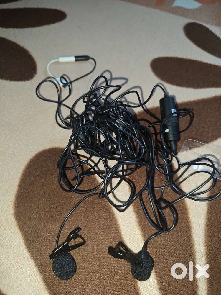 Boya Mic Dual Omni-directional Lavalier Mic