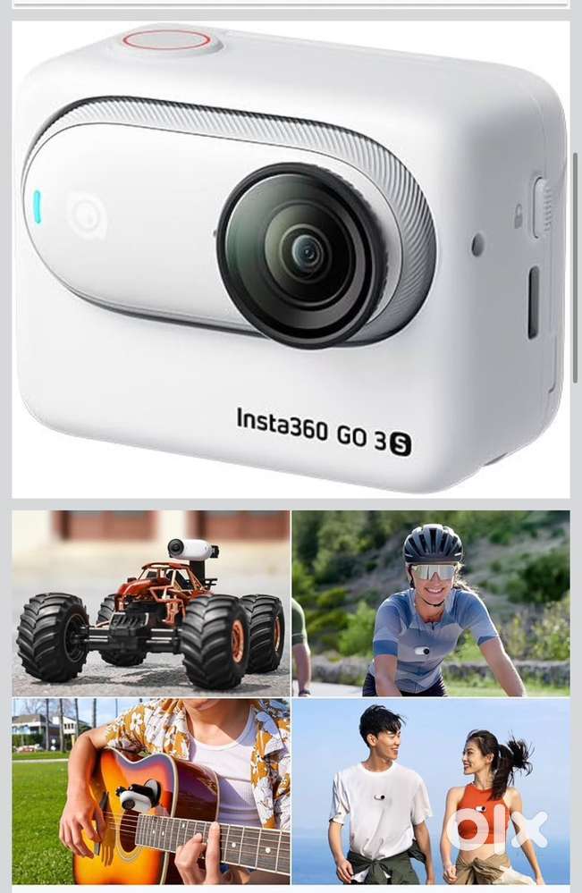 insta360 GO 3S - 128 GB White 4K Tiny Portable