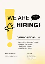 Accounts Assistant (Male)