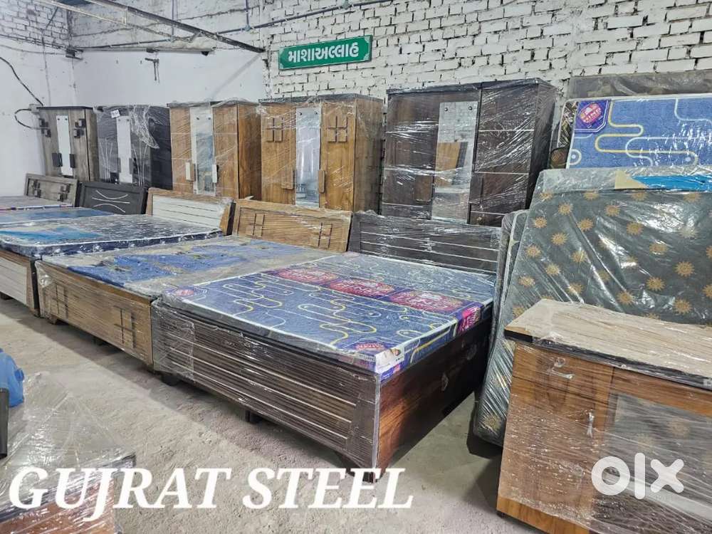 Queen size box bed 6by5 with 3door