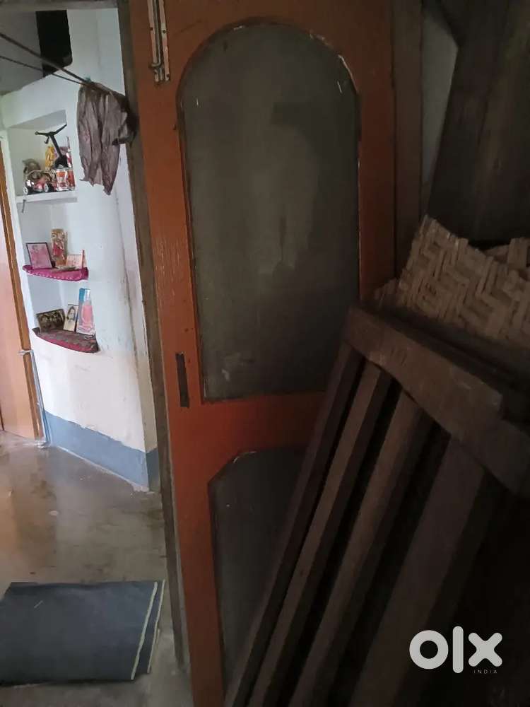 Wooden and glass door sell