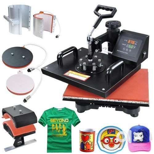 5 in 1 heat press printing machine
