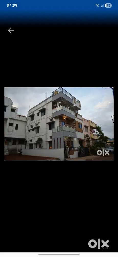 Single Room for rent With CC TV security and Wardrobe and cot and Tabl