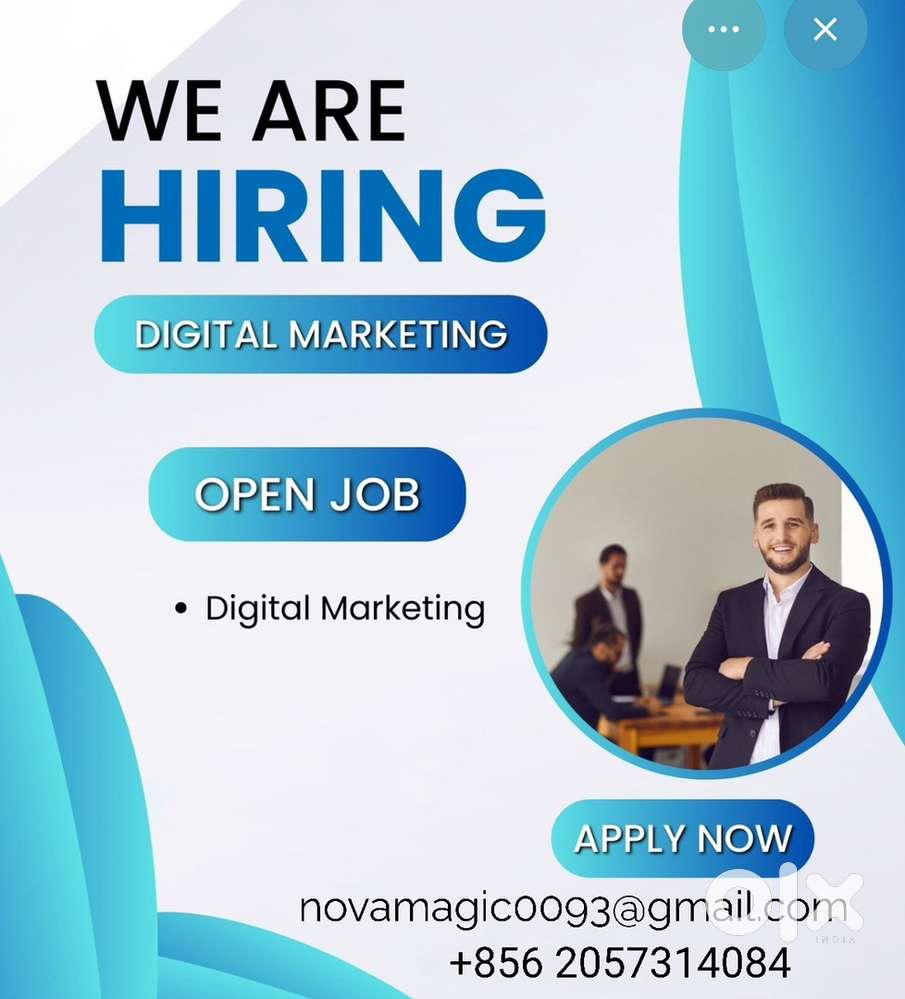 We need a markting salles person