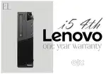 lenovo cpu 5 4th gen  8gb ram  500gb hdd  warranty 1 year computer
