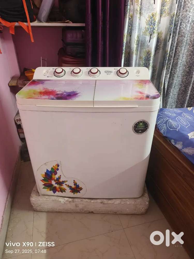 Washing machine 2 time use  only