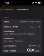 Apple Watch series 8 / 41 mm