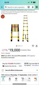 Telescopic ladder