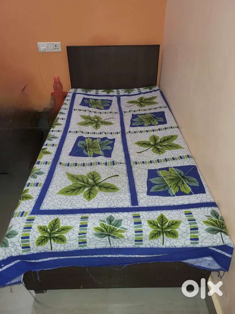 Single Box Bed without Mattress