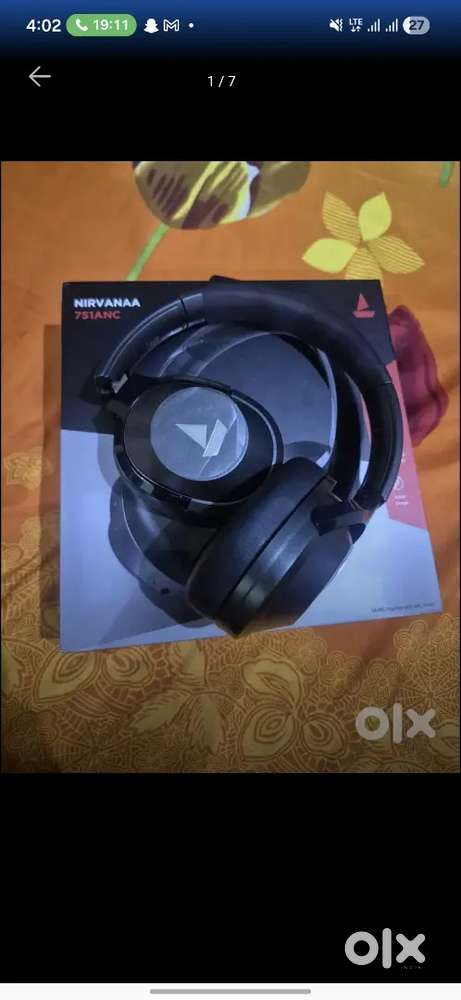 Boat nirvana 751 Anc gunmetal grey premium headphones