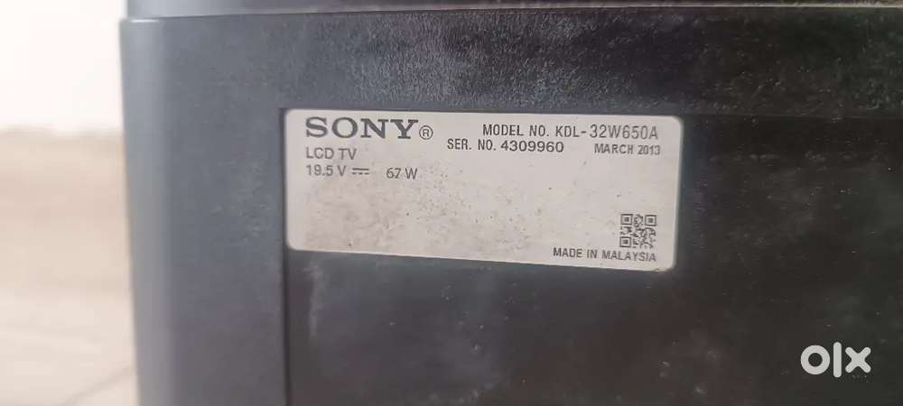 Sony Bravia 32 Inch
