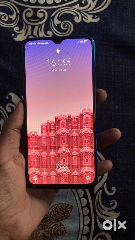 Realme xt Amoled screen fingerprint display