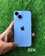 Blue colour in iPhone 14 Available wid box bill