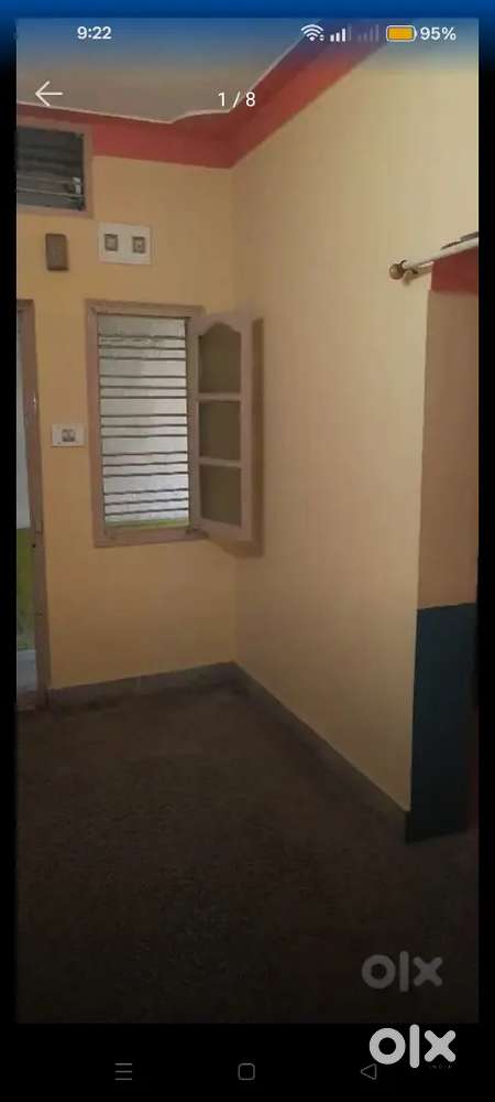 1 BHK is for Rent for family