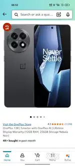 OnePlus 13r 12/256gb