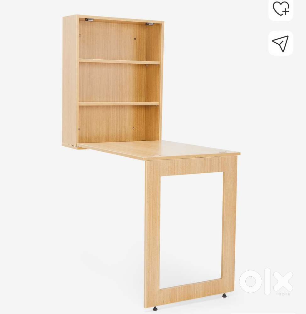 Folding study or computer table from duroflex