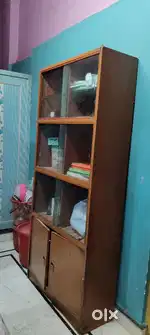 Wooden showcase