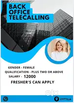 Back office telecaling