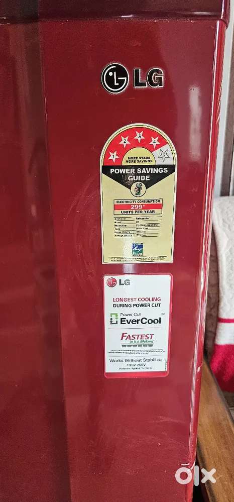 Lg fridge  170 L