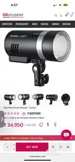 Godox ad 300 pro in new condition