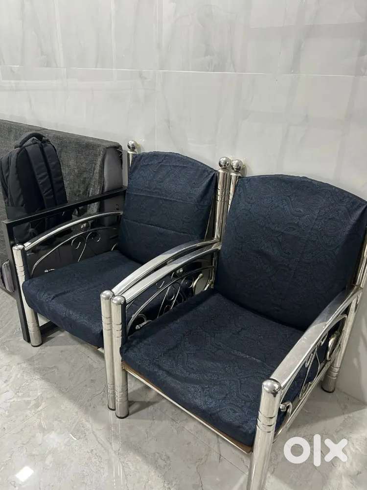 A Pair of Steel Chairs
