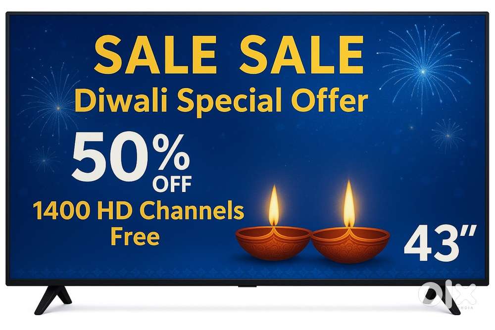 32 Smart Led tv 6200 & 43 Smart 11500 All Size Android & Webos AVB 2YW