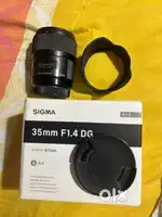Sigma 35mm 1.4 HSM Art Series (Canon EF Mount) in mint condition