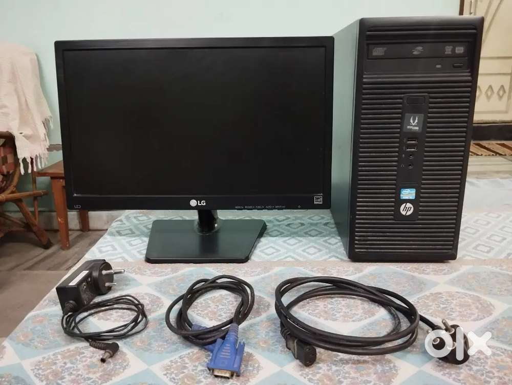 PC WITH LG MONITOR