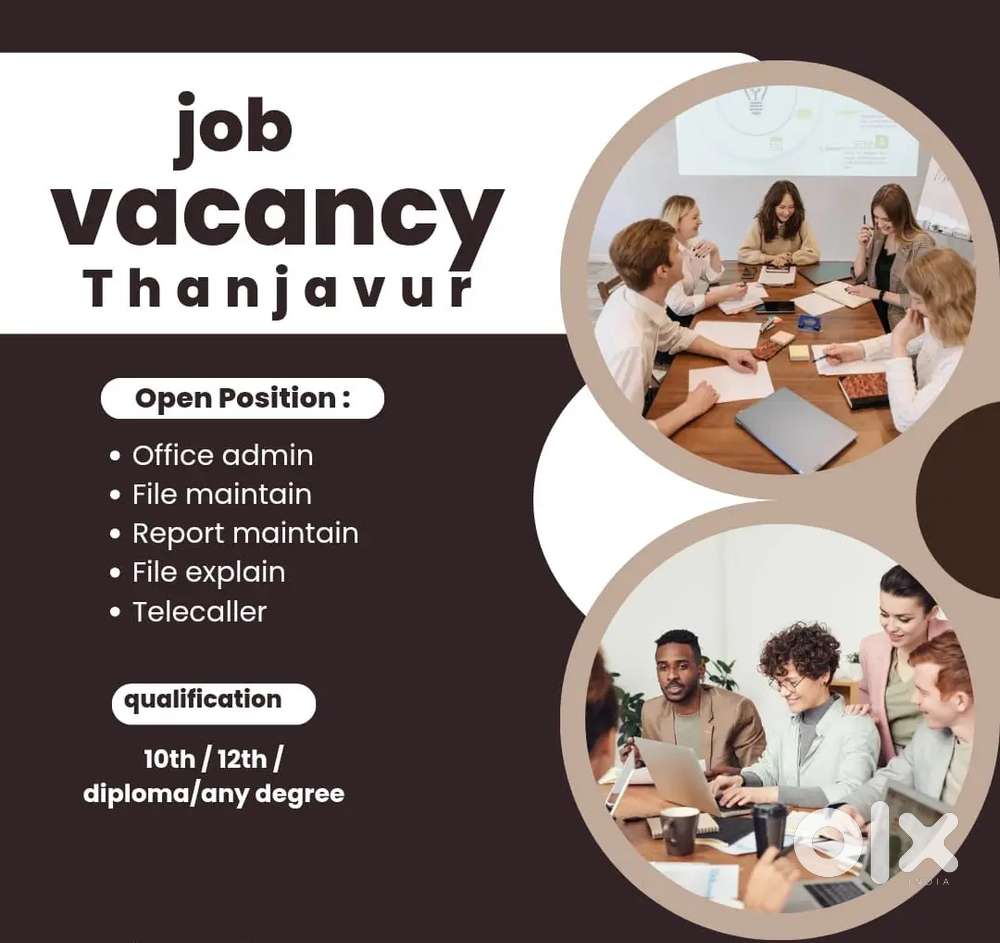 Ad promoter, telecaller, report maintain,office staff