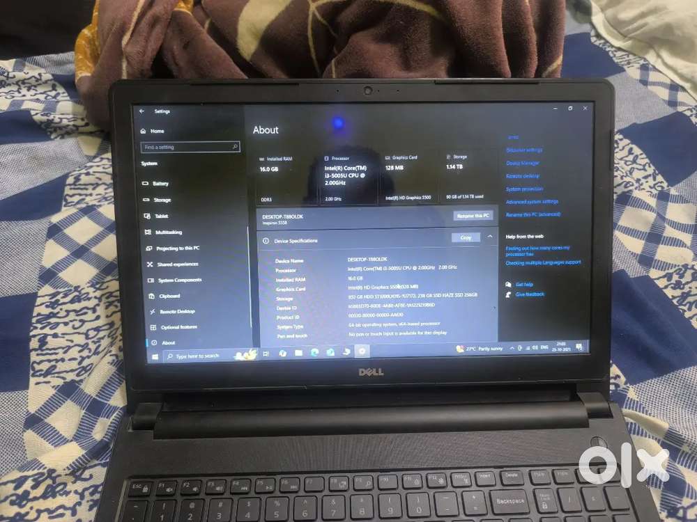 Laptop dell
