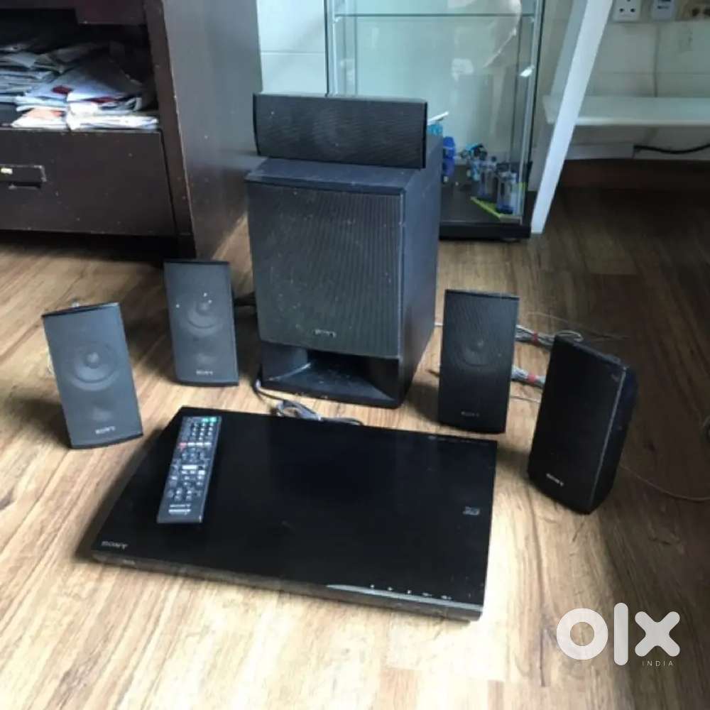 Sony 5.1 3D blu ray DVD home theatre music system 5 speaker amplifier