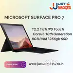 Used Microsoft Surface Pro 7  Core i5 10th Gen  12.2 Inch Touch