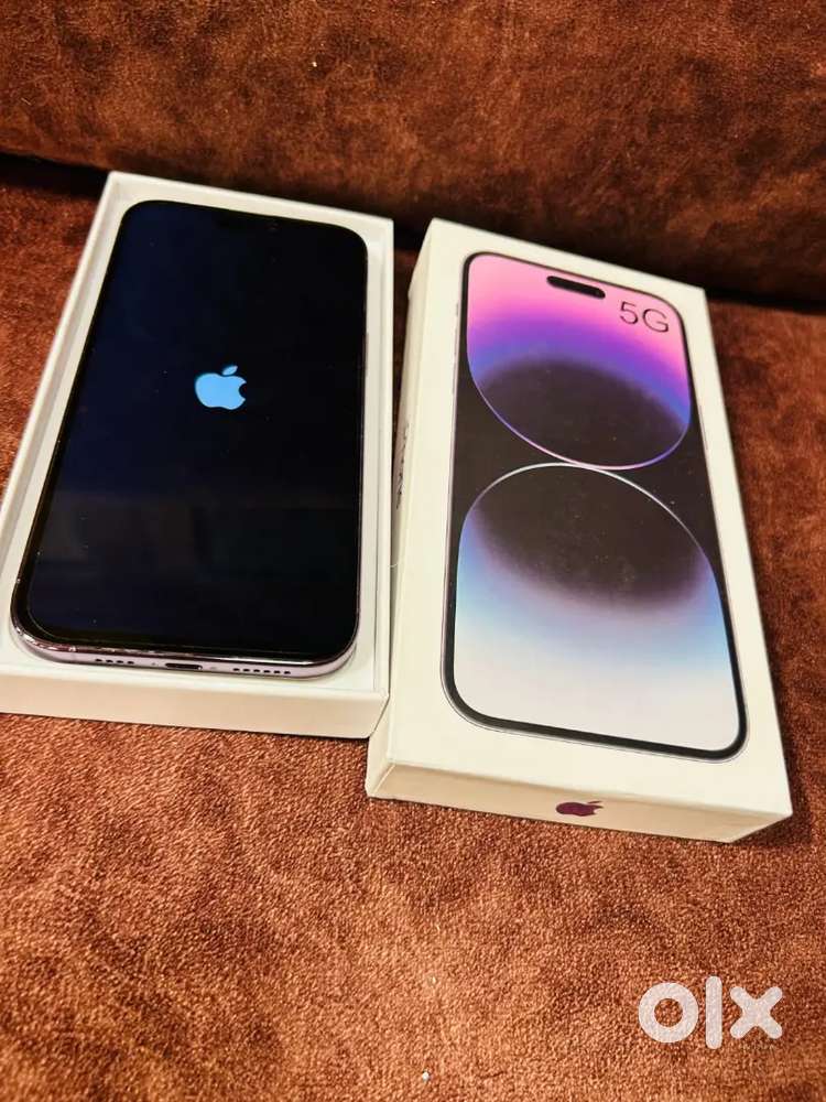 APPLE IPHONE 14PROMAX PURPLE & GOLD BOTH COLORS AVAILABLE IN BOX BILL