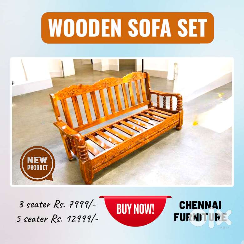 Sofa Sale Brand New Wooden Sofa set #6 1145ER
