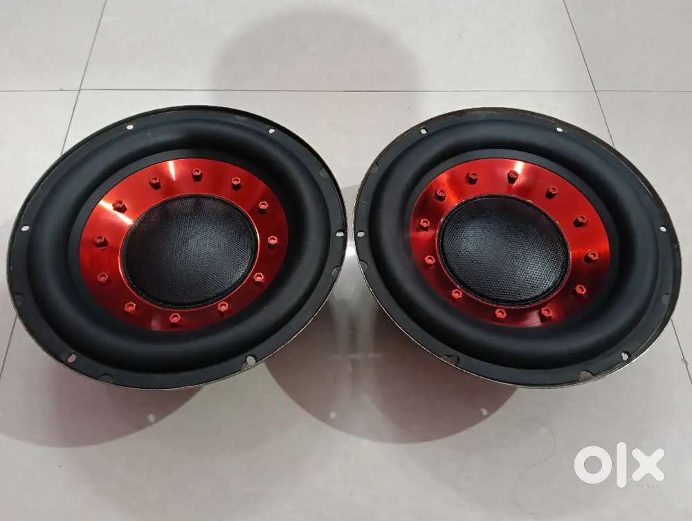 10 inch subwoofer pair 300 watts RMS 1200 watts peak for sale