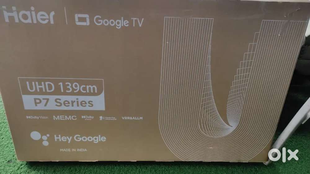 55 INCHES HAIER TV UHD 4K HQLED google dolby latest remote