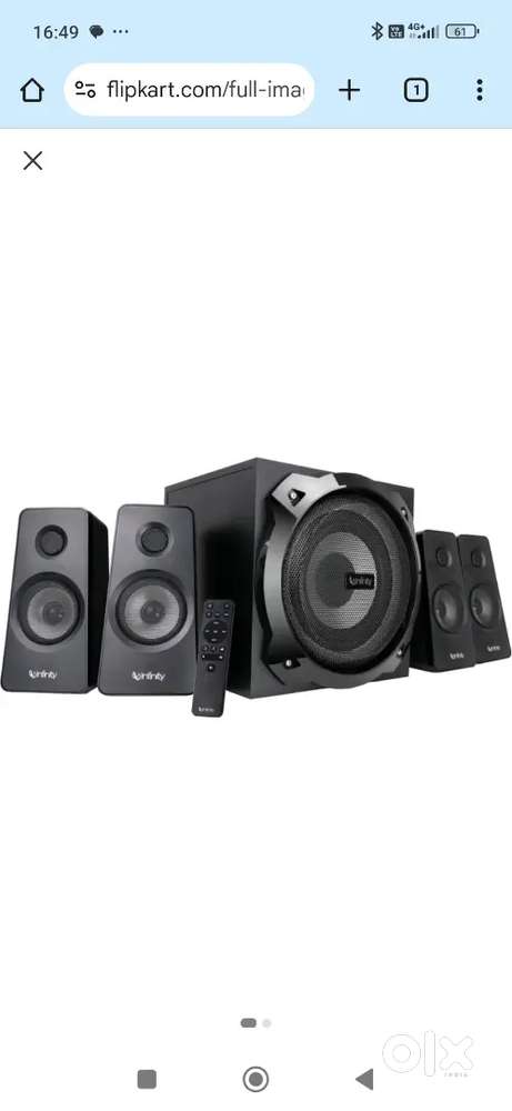 Infinity 410 octobass 220 w speaker
